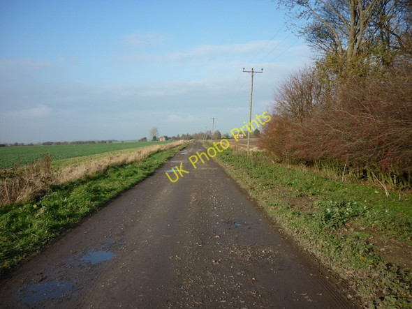 Photo 6"x4" A farm track at Broughton Carrs Broughton Common c2010