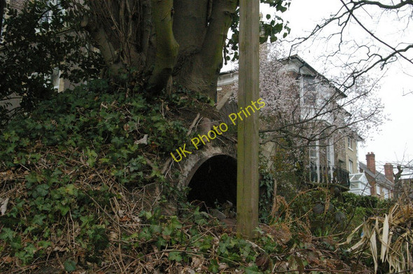 Photo 6"x4" Anderson shelter, in garden off Fox Hill Penge c2009