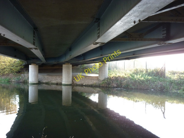 Photo 6"x4" The underside of the A18 \/ B1206  road bridge Brigg c2010