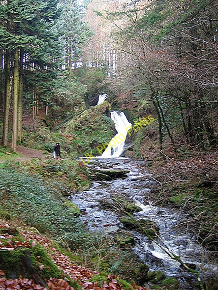 Photo 6"x4" Rhaeadr Peiran, Hafod estate Cwmystwyth c2010