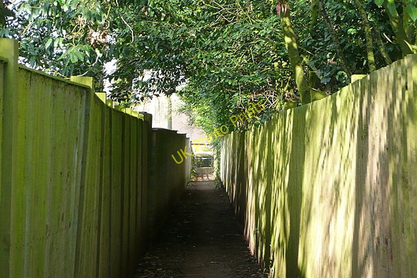 Photo 6"x4" Footpath from Harpsden Henley-on-Thames c2010