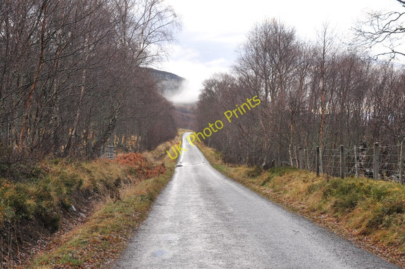 Photo 6"x4" Minor road near Glentruim Etteridge c2010 P1