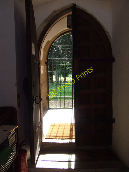 Photo 6"x4" Double Doors Morningthorpe c2010