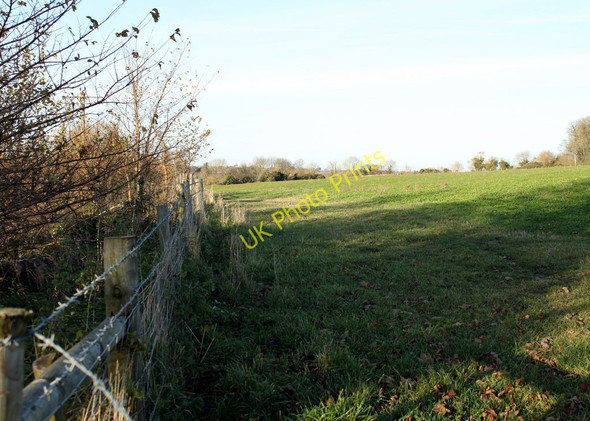 Photo 6"x4" 2010 : Field bordering the A360 approaching West Lavington West Lavington\/SU0052 c2010