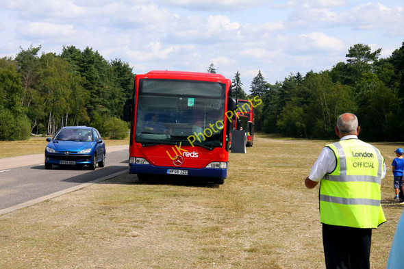 Photo 6"x4" Buses to the airshow Aldershot c2010