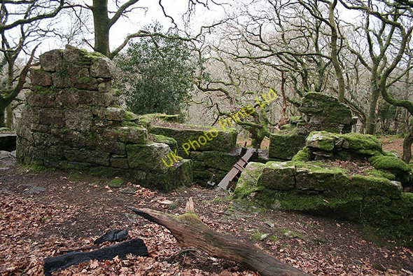 Photo 6"x4" Meavy: incline winding house Hoo Meavy c2008