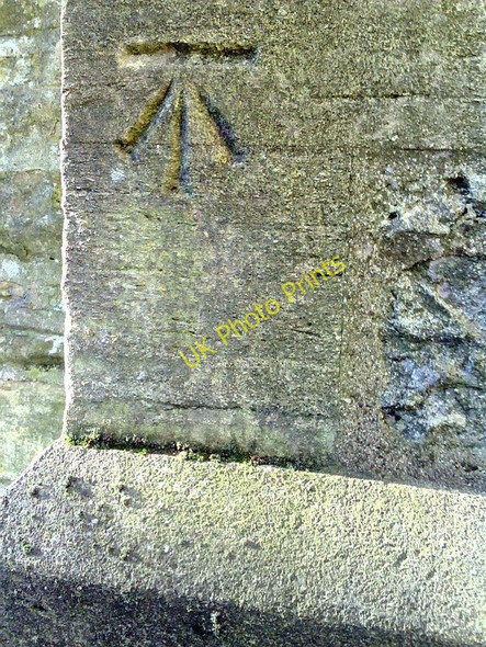 Photo 6"x4" Benchmark on buttress of St Giles Church Oxford\/SP5106 c2010