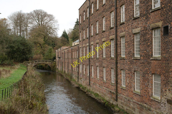 Photo 6"x4" River Bollin, Quarry Bank Mill Wilmslow c2010