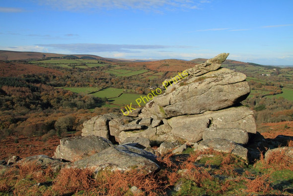Photo 6"x4" Top of Leighon Tor Water\/SX7580 c2010