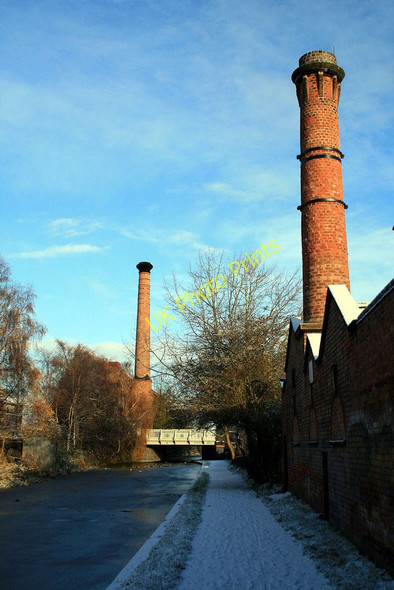 Photo 6"x4" Two chimneys Long Eaton c2010