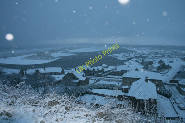 Photo 6"x4" Let it snow, let it snow, let it snow! Lossiemouth c2010