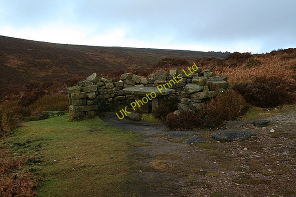 Photo 6"x4" Stone Table on Barden Fell Howgill\/SE0659 c2008
