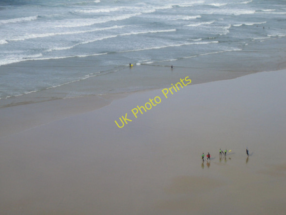 Photo 6"x4" Mawgan Porth Beach Mawgan Porth c2010