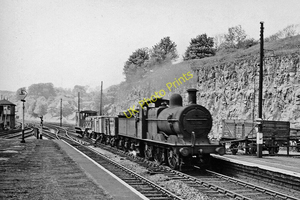 Photo 6"x4" Up local goods at Miller's Dale Station Miller's Dale\/SK1473 c1957