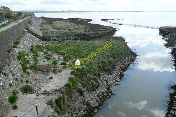 Photo 6"x4" Outfall into the Fergus estuary Derragh c2010