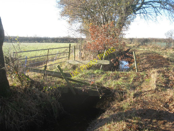 Photo 6"x4" Crumbling Bridge Rockcliffe Cross c2010