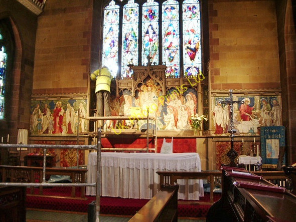 Photo 6"x4" St James Church, Church, Altar Church c2008