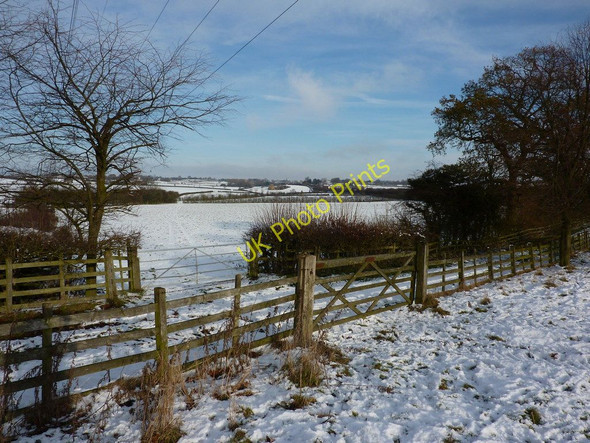 Photo 6"x4" View from a path near Knob Farm Belper c2010