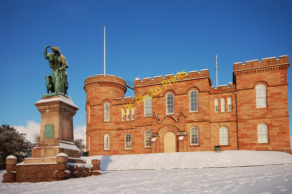 Photo 6"x4" Statue of Flora Macdonald Inverness c2010