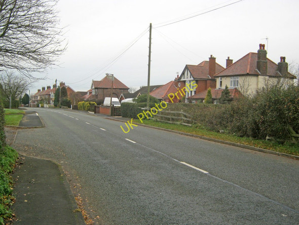 Photo 6"x4" Houses on Bagworth Road Nailstone c2010
