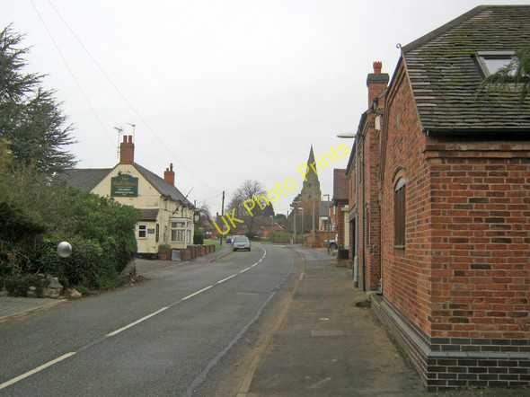 Photo 6"x4" Main Street Nailstone c2010