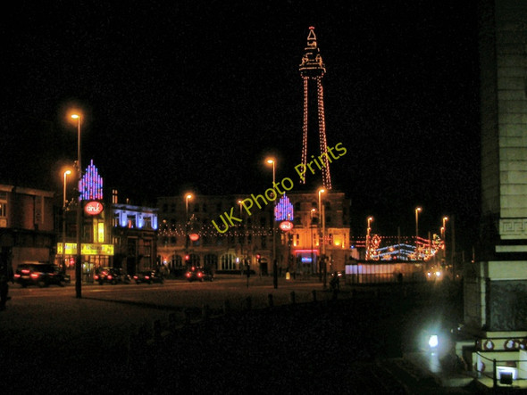 Photo 6"x4" Blackpool, Talbot Square & The Tower Blackpool\/SD3136 c2006