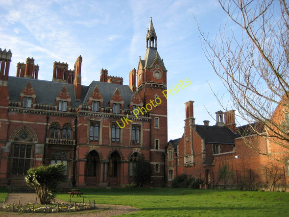 Photo 6"x4" Kelham Hall, clock tower Newark-on-Trent c2008