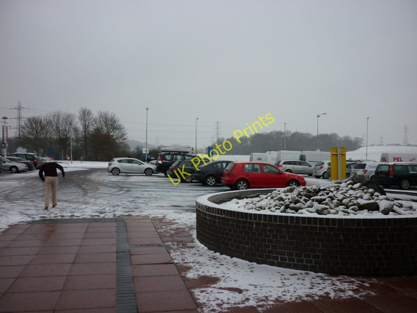 Photo 6"x4" Toddington Services Northbound Upper Sundon c2010