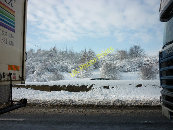 Photo 6"x4" At a standstill on the M18 southbound Maltby\/SK5292 c2010