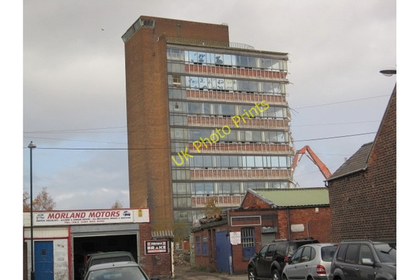 Photo 6"x4" Reyrolle Office Demolition, Hebburn Hebburn c2010