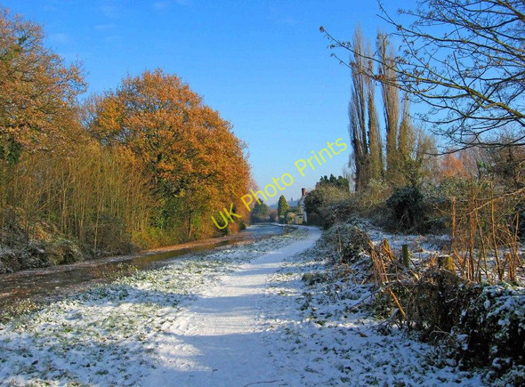 Photo 6"x4" Staffordshire & Worcestershire Canal near The Bird in Hand Stourport-on-Severn c2010