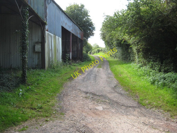 Photo 6"x4" Track to Dippersmoor Farm Marlas\/SO4429 c2010