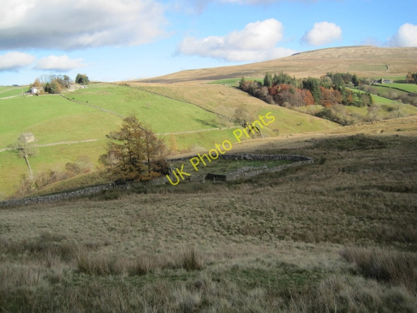 Photo 6"x4" Ruined Shepherd's Hut above the River Rawthey Fell End\/SD7298 c2010