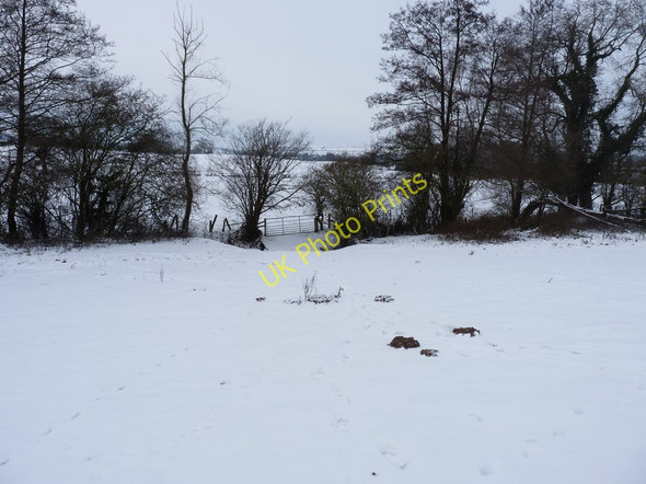 Photo 6"x4" Footpath and a gate near East Wall East Wall c2010