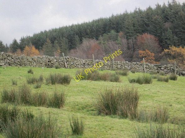 Photo 6"x4" Dry Stone Wall above Needle House Fell End\/SD7298 c2010