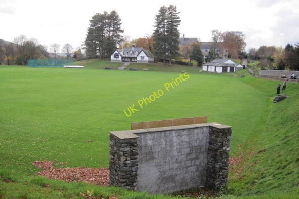 Photo 6"x4" Sedbergh School Cricket Ground Sedbergh c2010
