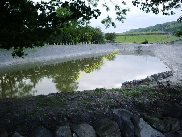Photo 6"x4" Flood pond Barber Green c2008