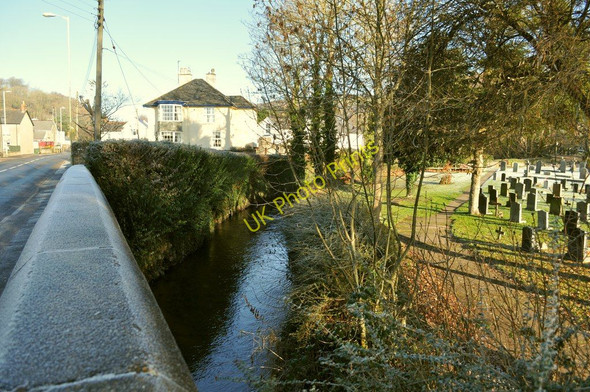 Photo 6"x4" The view upstream on the river Caen from Butts Bridge Braunton c2010