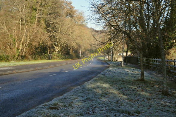 Photo 6"x4" The A361 crossing Buckland Bridge over the river Caen Braunton c2010