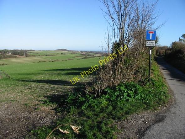 Photo 6"x4" No through road St Margaret's at Cliffe c2008