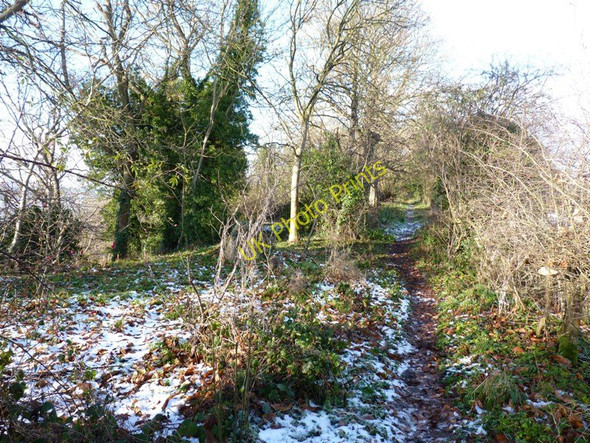 Photo 6"x4" Footpath along the top of Hermitage Hill Bridgnorth c2010