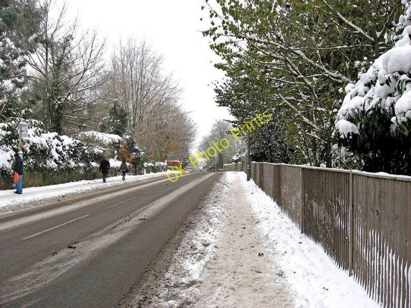 Photo 6"x4" Epsom Road (A246) looking towards Guildford town centre Guildford c2010