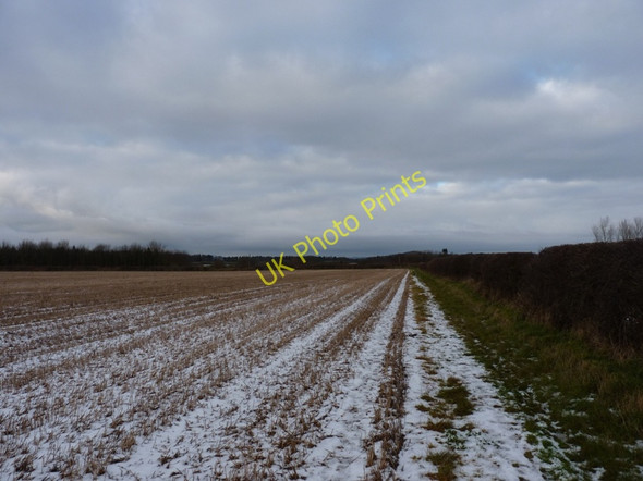 Photo 6"x4" Fieldside footpath near Burcote Bridgnorth c2010