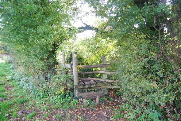 Photo 6"x4" Stile just off Magpie Bottom Romney Street c2010