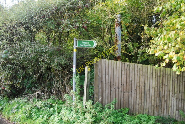 Photo 6"x4" Footpath into Great Wood Kemsing c2010