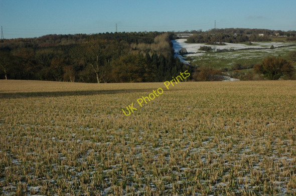 Photo 6"x4" View to Dowdeswell Wood Lower Dowdeswell c2010