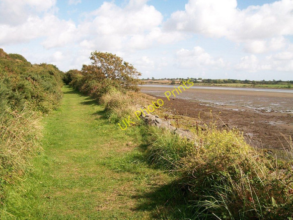 Photo 6"x4" View north eastwards along the Lecale Way Dundrum\/J4036 c2010