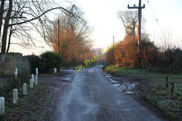 Photo 6"x4" Road out of Nuffield Nuffield c2010