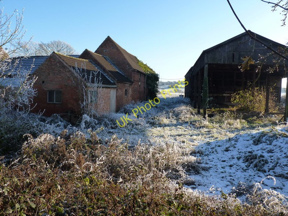 Photo 6"x4" Barns at Langley Hall Farm Orton\/SO8695 c2010