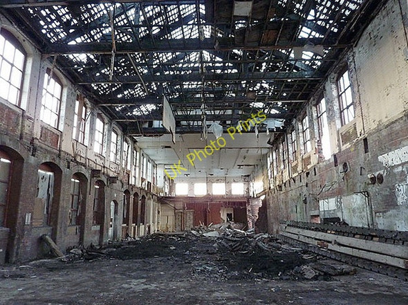 Photo 6"x4" Livingstone Mill, Burnley, Interior Brierfield c2010